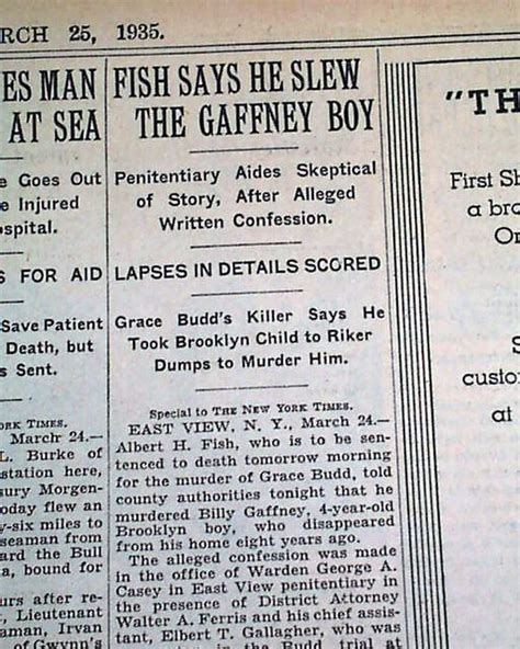 Serial killer & rapist Albert Fish trial... - RareNewspapers.com