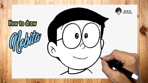 Nobita Photo Drawing