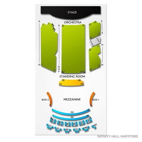 Infinity Hall Hartford Seating Chart | Vivid Seats