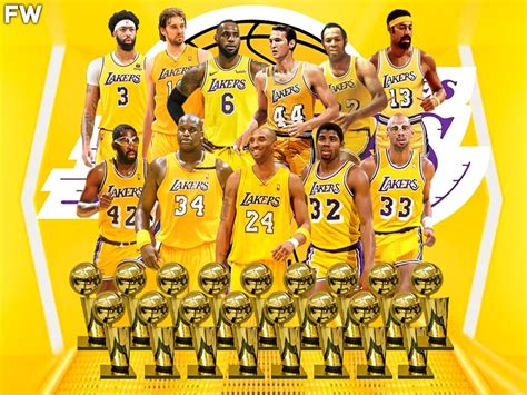 Every NBA Season For The Los Angeles Lakers In Their Incredible 75-Year ...