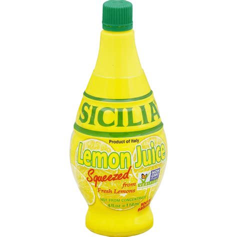 Fresh Lemon Juice - Plastic Squeeze Bottle | Citrus | D'Agostino