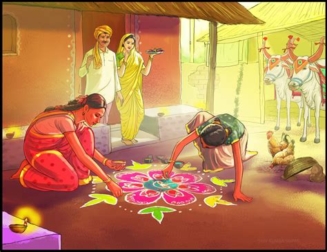 Diwali Festival Paintings