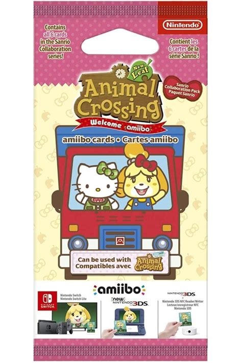 Nintendo Animal Crossing Sanrio Amiibo Kart Set New Horizons Fiyatı ...