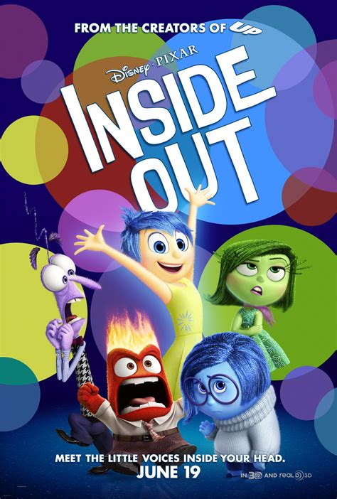 New Theatrical Poster for Pixar's 'Inside Out' Released! | Rotoscopers