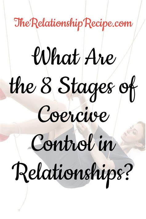 What Are 8 Stages Of Coercive Control In Relationships?