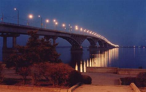 Saratov Bridge - Saratov | road bridge, 1965_construction