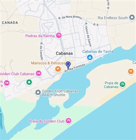 Cabanas de Tavira - Google My Maps