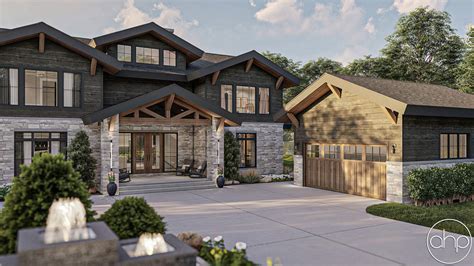 Rustic Craftsman Style House Plan | Live Oak