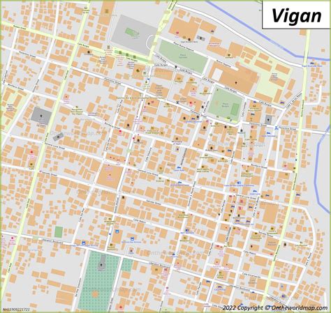 Vigan Map | Philippines | Discover Vigan with Detailed Maps