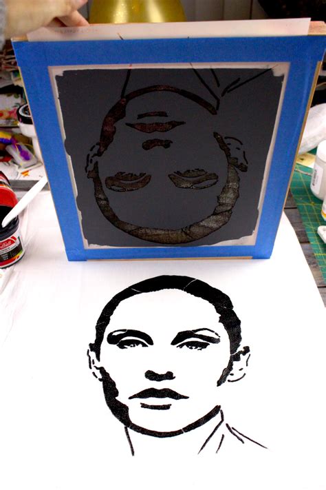 StencilGirl Talk: Nicole Austin: Screen Printing with StencilGirl Stencils