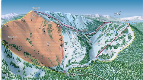 California Ski Maps | Alpine Meadows Ski Resort Trail Map