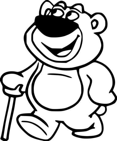 Disney Toy Story 3 Lotso coloring page - Download, Print or Color ...