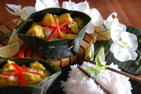 Trey Amok (A Steamed Fish Curry) - International Cuisine