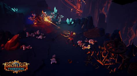 Torchlight Frontiers gameplay video shows familiar mechanics