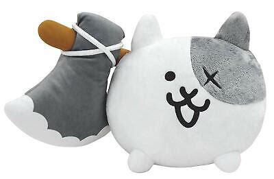 Nyanko Great War Neko Nyanko Daisenso The Battle Cats hatchet Ax plush ...