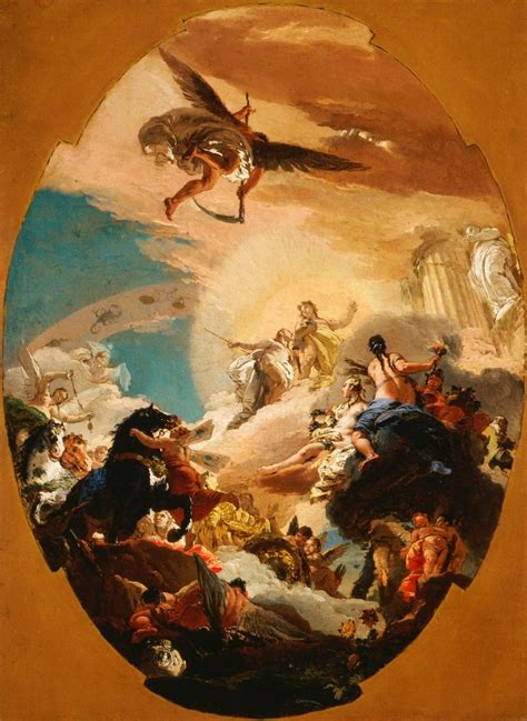 Giovanni Battista Tiepolo - Helios and Phaethon. helios, helius ...