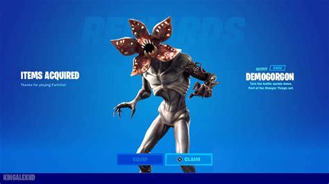 HOW TO GET DEMOGORGON SKIN NOW FREE IN FORTNITE! (STRANGER THINGS SKIN ...