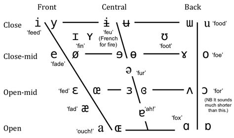 Phonetic Alphabet Vowel Sounds / International Phonetic Alphabet Middle ...