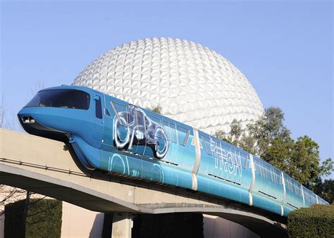 First Image: Disney Monorail Train Features Tron Art | Disney Parks Blog