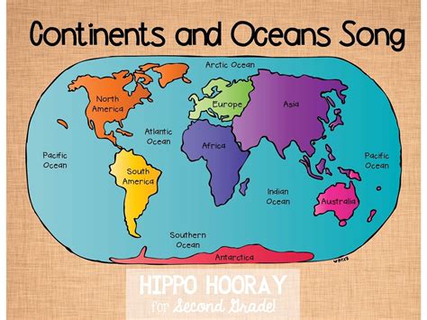 World Continents And Oceans Map Quiz Game