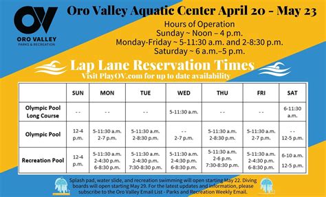 Aquatic Center – Oro Valley | it's in our nature