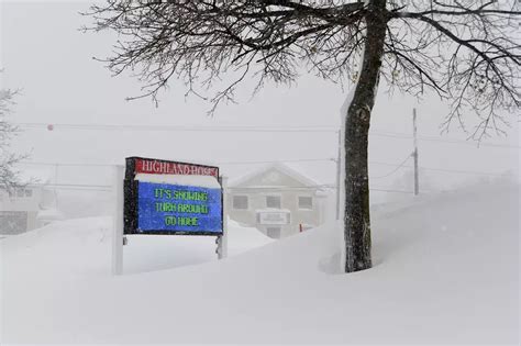 Check Out These Insane Snowfall Totals In New York