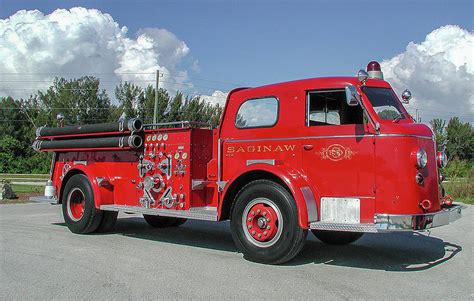 1953 American Lafrance 700 Series Pumper, Saginaw, Michigan Photograph ...