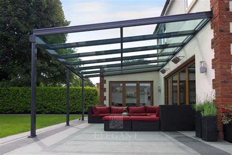 Glass Veranda Patio Roof Canopies, Elegant Glass Verandas UK