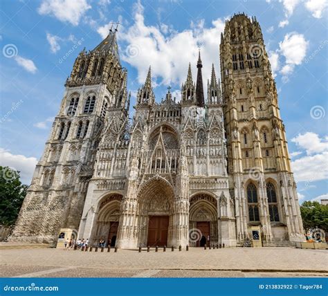 Rouen Cathedral Stock Image | CartoonDealer.com #52210597