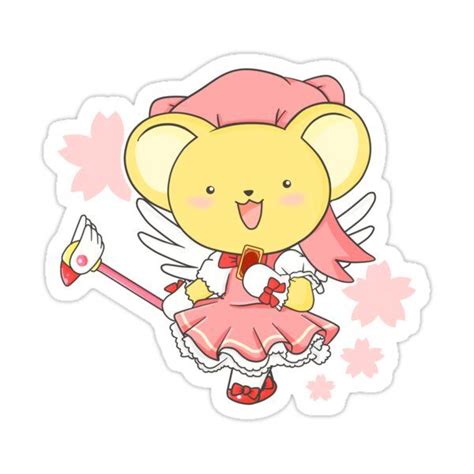 Cardcaptor Sakura Kero Captor Sticker by Mkawaii in 2021 | Sakura card ...