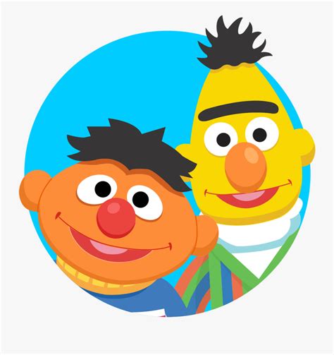 Sesame Street Bert And Ernie Cartoon , Free Transparent Clipart ...