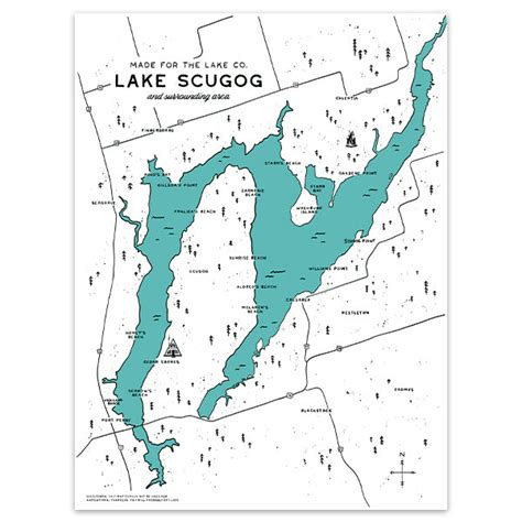 Lake Scugog Map – Made For The Lake Co.