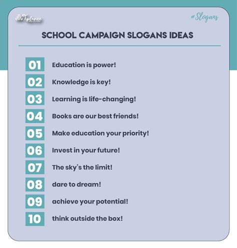 101+ Best School Campaign Slogans Ideas & Examples - Tiplance