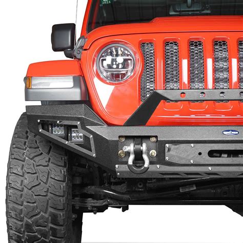 Jeep Gladiator Winch On Stock Bumper