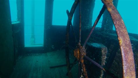 Tobermory Shipwreck Diving: Niagara II 2016 Part 2 (Stern) - YouTube