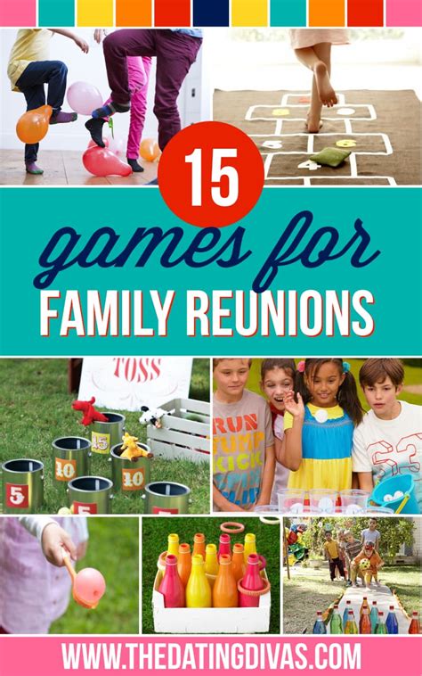 50 Memory-Making Family Reunion Ideas and Games | The Dating Divas