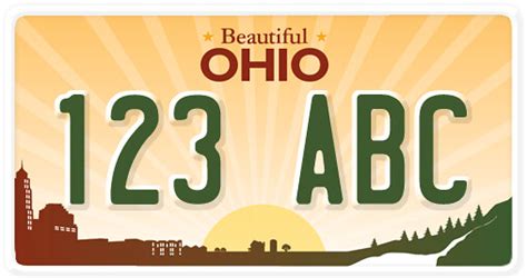 Ohio License Plate Re-design | Competed in a competition hel… | Flickr