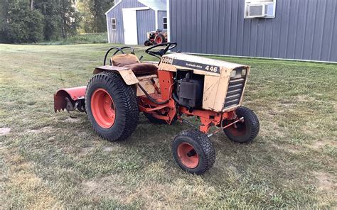 1974 Case 446 Garden Tractor W/Tiller BigIron Auctions