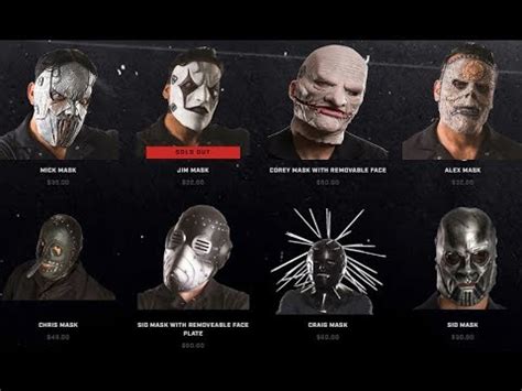 Slipknot Masks - The Biggest Slipknot Mask Collection In The World ...