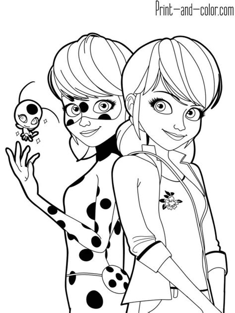 miraculous ladybug coloring pages - Outstanding Manner Logbook Slideshow