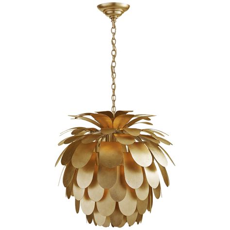 Visual Comfort CHC 5165G Chapman & Myers Cynara Medium Chandelier in G ...