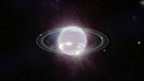 Ghostly rings of Neptune shine in new James Webb Telescope images ...