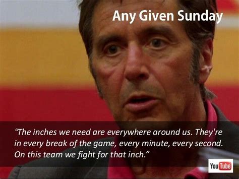 #AnyGivenSunday (1999) | Movie quotes, Any given sunday, Youtube