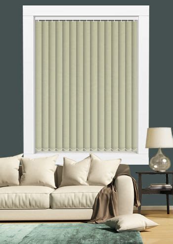 Vertical Slat Blinds Pack 122X229Cm Cream : Cheap Focus 127mm Block Out ...