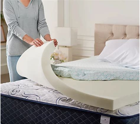 Tempur-Pedic 3" Mattress Topper with Cooling Cover Queen - QVC.com