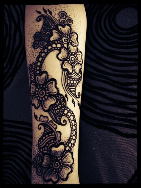 Sleeve Henna Tattoo - half sleeve henna tattoos #Halfsleevetattoos ...