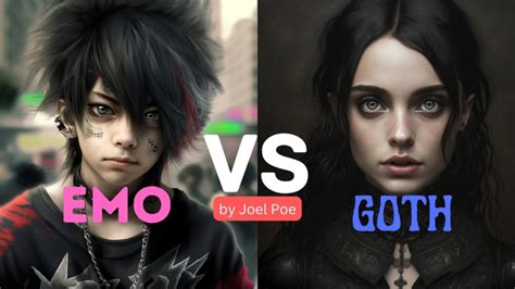 Emo vs Goth: Exploring the Differences Between Emo and Goth Subcultures ...