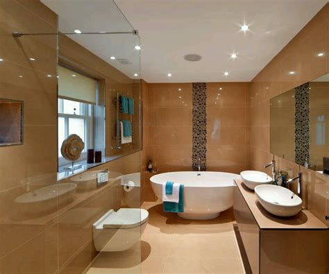 New home designs latest.: Luxury modern bathrooms designs decoration ideas.