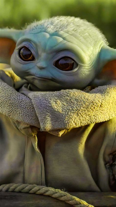 Cute Grogu Wallpaper ~ Baby Yoda / Baby Grogu 💚☕️ | goawall