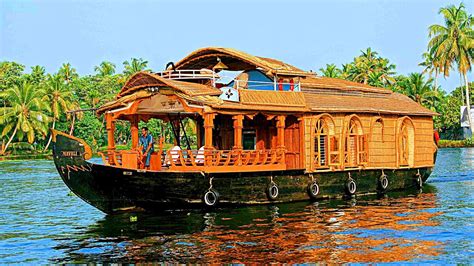 Alleppey Houseboat Trip - Kerala, India - ആലപ്പുഴ ഹൗസ് ബോട്ട് | House ...